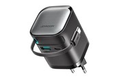 Puhelin - Adapterit & Laturit - Joyroom Power charger with retractable cable 65W TCL02 GaN - JR-TCL02