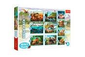 Palapelit - Trefl Puzzle - Meet all the dinosaurs (10in1) Lattia - TFL90390