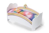 Nuket & tarvikkeet - Baby Born Rainbow Bed - 835999