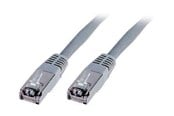Verkkokaapelit - DIGITUS Assmann Digitus patch cable - 2 m - grey - Harmaa - 2m - DK-1531-020
