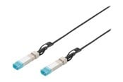 Verkkokaapelit - DIGITUS Professional 10GBase direct attach cable - 1 m - Musta - 1m - DN-81221-01