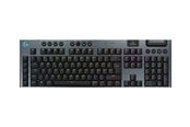 Näppäimistöt - Logitech G915 X - Tactile - 100% - Pelinäppäimistö - Sveitsi - Musta - 920-012673