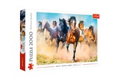 Palapelit - Trefl Puzzle - Galloping herd of horses (2000 pieces) Lattia - TFL27098