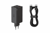 Puhelin - Adapterit & Laturit - Baseus GaN6 Pro Fast Charger 100W 2A2C - Cluster Black (incl. cable 1m) - P10162705112-00
