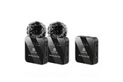 Mikrofonit - Puluz Wireless Lavalier Microphone 2 TX + 1 RX - PU3154B