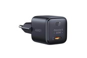 Puhelin - Adapterit & Laturit - Aukey PA-B1L 30W USB-C Single Port Wall Charger - Black - PA-B1L