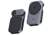 Puhelin - Adapterit & Laturit - Aukey LC-MC312 MagFusion Z Qi2 3-in-1 Foldable Wireless Charging Station - LC-MC312