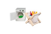 Nukkekoti & tarvikkeet - Goki Wooden Dollhouse Furniture Washroom Accessories - 51461