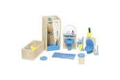 Dollhouse & Accessories - Goki Dollhouse Furniture Bathroom - 51903