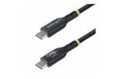 USB kaapelit - StarTech.com 3m USB C Charging Cable USB-IF Certified USB-C Cable 240W - USB-C cable - 24 pin USB-C to 24 pin USB-C - 3 m - USB2EPR3M