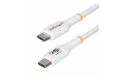 USB kaapelit - StarTech.com 3m USB C Charging Cable USB-IF Certified USB-C Cable 240W - USB-C cable - 24 pin USB-C to 24 pin USB-C - 3 m - USB2EPR3MW