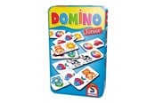 Lautapelit - Schmidt Domino Junior Aluminium Box (EN) - 51240
