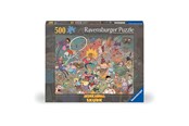 Palapelit - Ravensburger An ordinary day at the Villain school (500) - 12001444