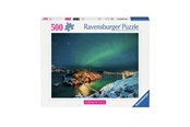 Palapelit - Ravensburger Northern Lights In Bergsfjord 500p - 12000845