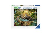Palapelit - Ravensburger Leopard Family In The Jungle 1500p - 12000738
