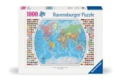 Palapelit - Ravensburger Political World Map 1000p - 12000664