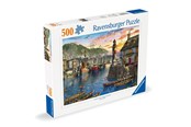 Palapelit - Ravensburger Sunrise At The Port 500p - 12000212