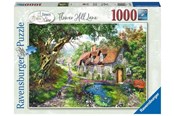 Palapelit - Ravensburger Flower Hill Lane 1000p - 12000131