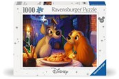 Palapelit - Ravensburger Disney The Lady and the Tramp 1000p - 12000003