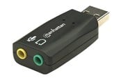 Äänikortit - IC INTRACOM Manhattan Sound Adapter USB-A to 3.5mm - 150859