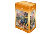 Palapelit - Schmidt Puzzle Tin - Thomas Kinkade: Disney - Beauty and the Beast (500 Pieces) Lattia - SCH9926