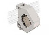 Lisätarvikkeet - DeLOCK DIN rail Adapter with Keystone Module RJ45 jack Cat.6A LSA - 86014