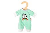 Nuket & tarvikkeet - Heless Velor Penguin Doll Bodysuit 20-25 cm - 9181