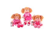 Nuket, pehmolelut ja oheistarvikkeet - Johntoy Baby Rose Rag Doll Pink 40cm - 27665