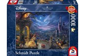 Palapelit - Schmidt Puzzle - Thomas Kinkade: Disney - The Beauty and the Beast Dancing in the Moonlight (1000 pieces) Lattia - SCH4848