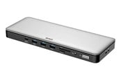 Telakointiasemat - Deltaco USB-C dock triple 2x HDMI/DP USB-C/USB-A/RJ45/S - USBC-HDMI29