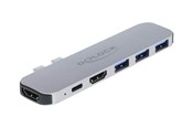 Telakointiasemat - DeLOCK - Docking Station - USB-C - HDMI - 87753