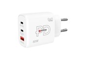 Puhelin - Adapterit & Laturit - SKross Power Charger EU 65W GaN - SKCH001065WPDEUCN