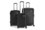Vapaa-aika & Matkailu - RW Travel Travel Classic 3-Set Bags Black - 109610
