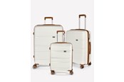 Laukut - RW Travel Travel Alfrida Collection 3-set Suitcase White - 109707