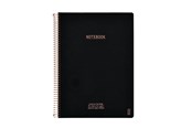 Vihkot, Lomakkeet & Muistikirjat - KOZO Squared Notebook A4 Premium Black - 321902