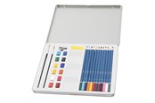Askartelu- ja taidetarvikkeet - Nassau Aquarel painting set 28 pcs. in tin box - AR0525/GE