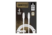 USB kaapelit - Grateq PRO Lightning cable - Lightning / USB - 1.5 m - 86040GC