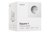 Sähkökytkimet - AVOLT Square 1 with 30W Dual USBC & Magnetic base 1.8m Gotland Gray - SQ1-EUFC20-18GG