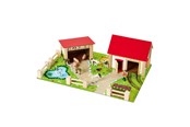 Puulelut - Eichhorn Wooden Farm with Accessories 20 pcs. - 100004309