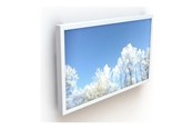 Seinäkiinnitys, AV-kiinnikkeet & AV-kalusteet - HI-ND Touch mounting kit - for digital signage LCD panel - portrait - white - Max - recommended for 43" - WC4312T-5001-10