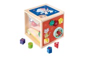 Vauva- ja taaperolelut - Eichhorn Wooden Activity Box with Shapes - 100005467