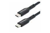USB kaapelit - StarTech.com 3m USB-C Charging Cable USB C Cable 60W 3A PD - USB-C cable - 24 pin USB-C to 24 pin USB-C - 3 m - USB2CC3MBKE