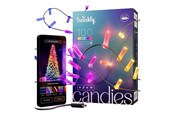 Smart Home - Älykoti - Twinkly Candies - string lights - LED x 100 - 7 W - RGB light - candle - transparent - TWKC100RGB-T