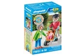 Hahmot - Playmobil Grandparents with Baby - 71613