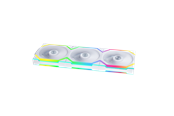 Kotelotuuletin - Lian Li UNI FAN SL Wireless Reverse 3-pack White - Kotelotuuletin - 120mm - Valkoinen, RGB-valolla - 29 dBA - G99.12RSL1W3W.00
