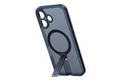 Puhelin - Kannet ja kotelot - Torras Pstand Spin Case for iPhone 16 (Black) - X00RP157001