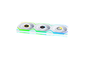 Kotelotuuletin - Lian Li UNI FAN SL Wireless LCD Reverse (3-pack) - Kotelotuuletin - 120mm - Valkoinen RGB LED valolla - 31 dBA - G99.12RSLLCD1W3W.00