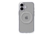 Puhelin - Kannet ja kotelot - Torras Ostand Pro Case for iPhone 16 (Transparent) - X00FX1904