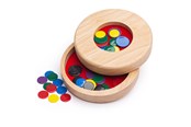 Lautapelit - Bigjigs Tiddly Winks Wooden Flea Game - BJ154