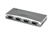 Verkkokortit (verkkosovittimet, tulostuspalvelimet jne.) - StarTech.com 4 Port USB to Serial RS232 Adapter - DB9M - RS232 Extension - Serial to USB (ICUSB2324) - serial adapter - USB - RS-232 x 4 - ICUSB2324